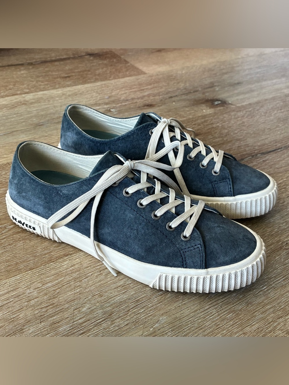 SeaVees Darby Suede Sneakers Navy Blue Women’s US 8.5 UK 6.5 EU 39.5